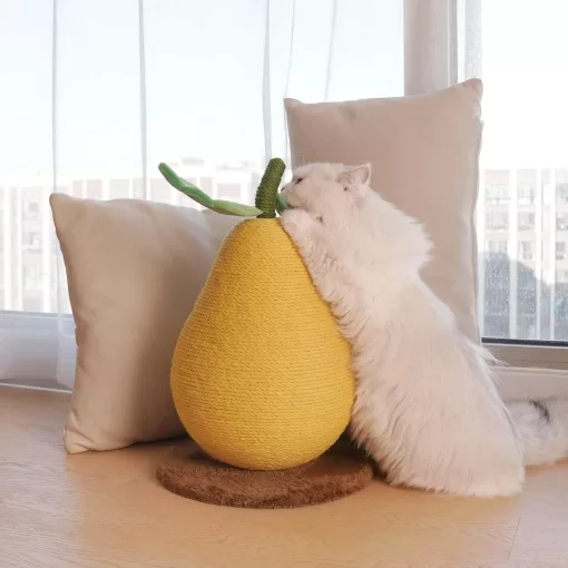 Pear Sisal Cat Scratch Post